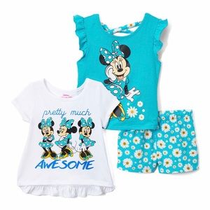 Disney minnie mouse cute floral outfit